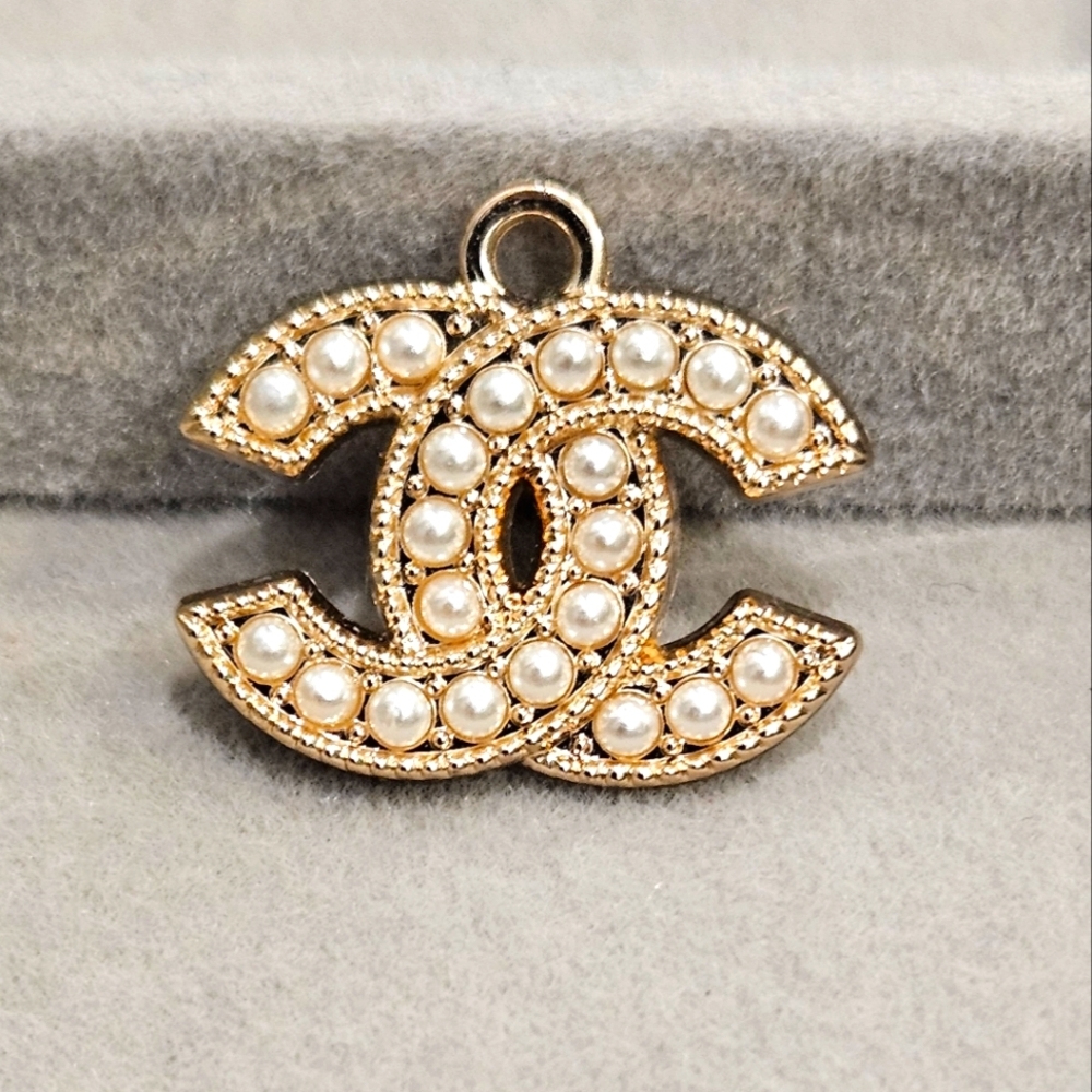 Chanel Gold and Pearl Pull Charm Replacements